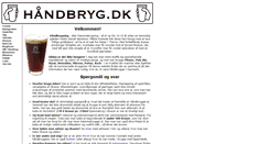 Desktop Screenshot of haandbryg.dk