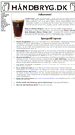 Mobile Screenshot of haandbryg.dk
